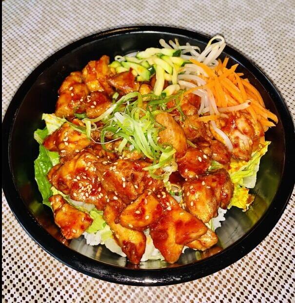 Spicy Chicken Rice Bowl